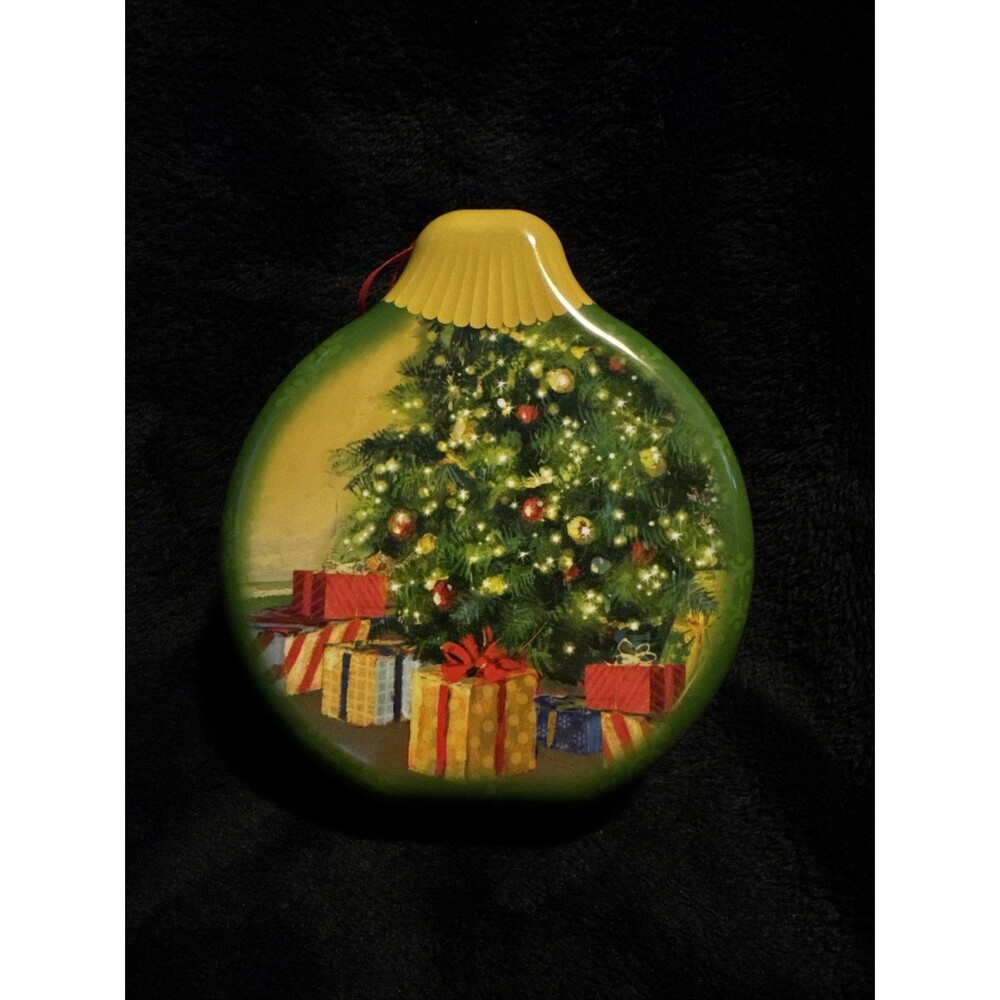 Cheryl's Cookies Christmas Ornament Tin Peace Love & Joy